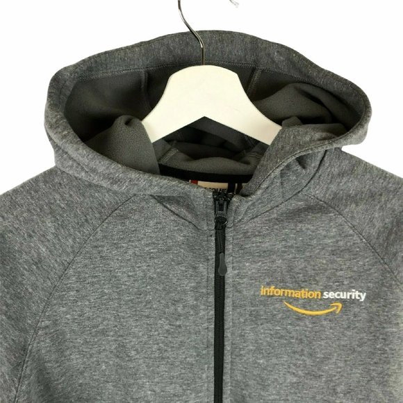 Clique Amazon Full Zip Hoodie Hooded Fleece Medium - Picture 3 of 7